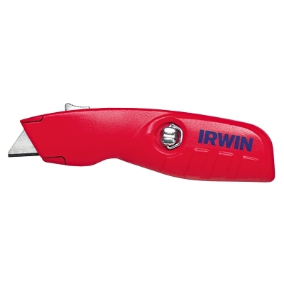 SELF RETRACTING SAFETY KNIFE W/ ERGO NO SLIP HDL